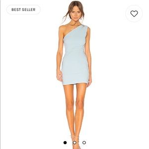 Michael Costello x REVOLVE | NWOT Ava Dress in Ice Blue Size XS